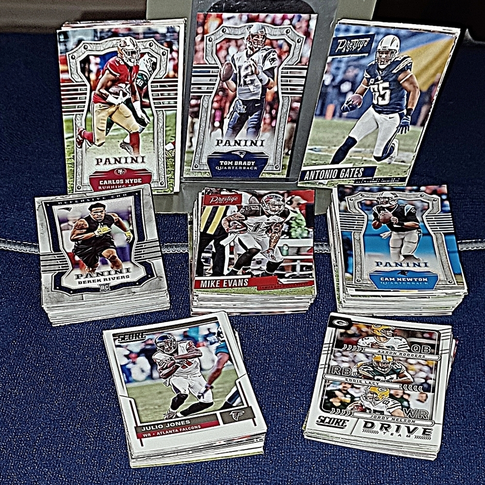 Football Cards Lot of 120 - Picture 3 of 4